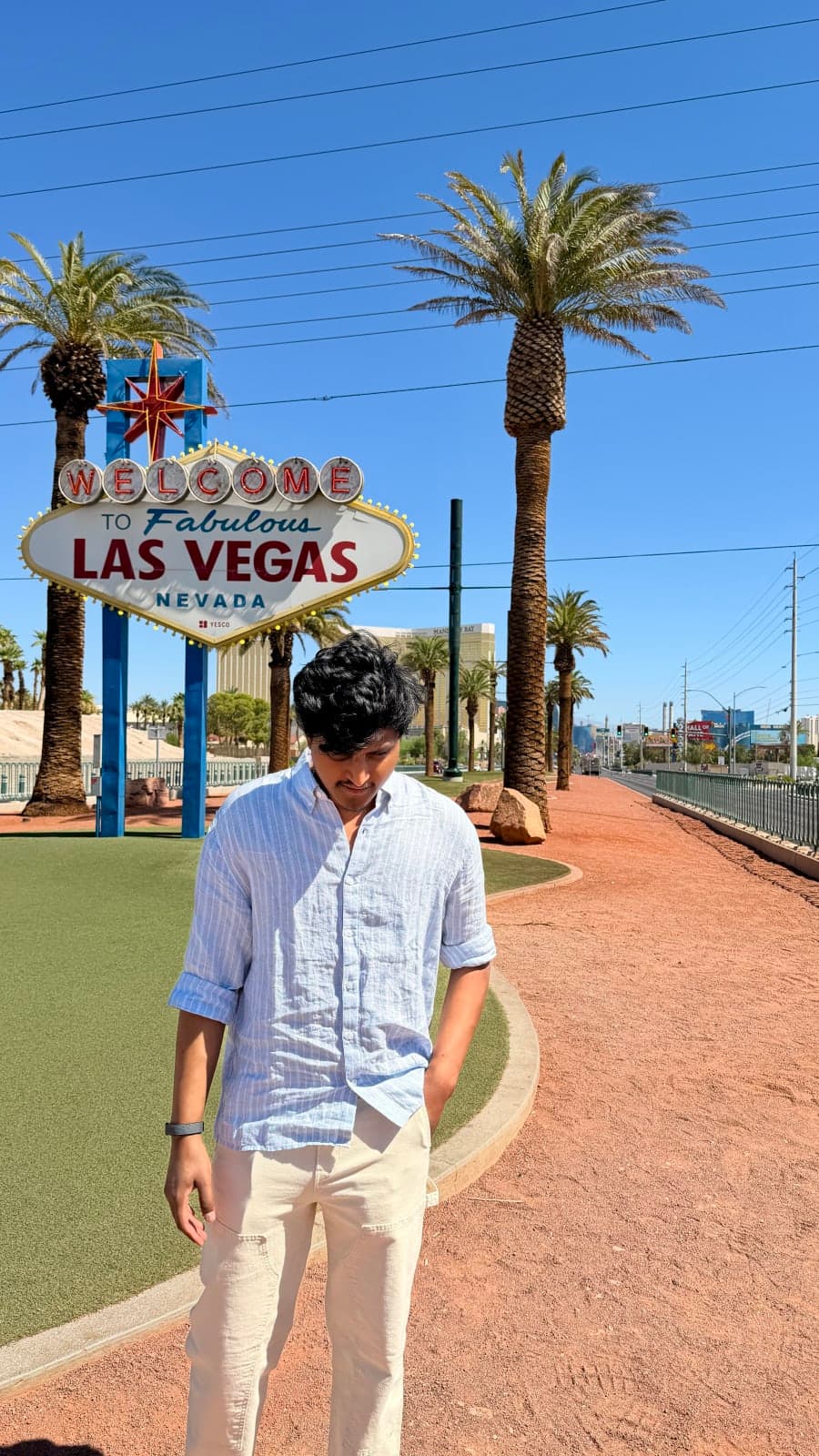 Sri's recent trip to Las Vegas